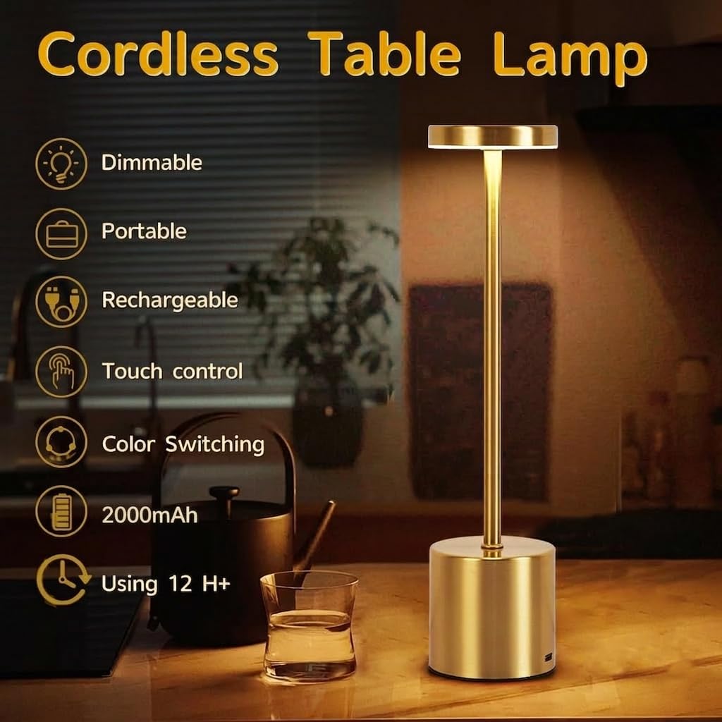 Chargeable Table Lamp