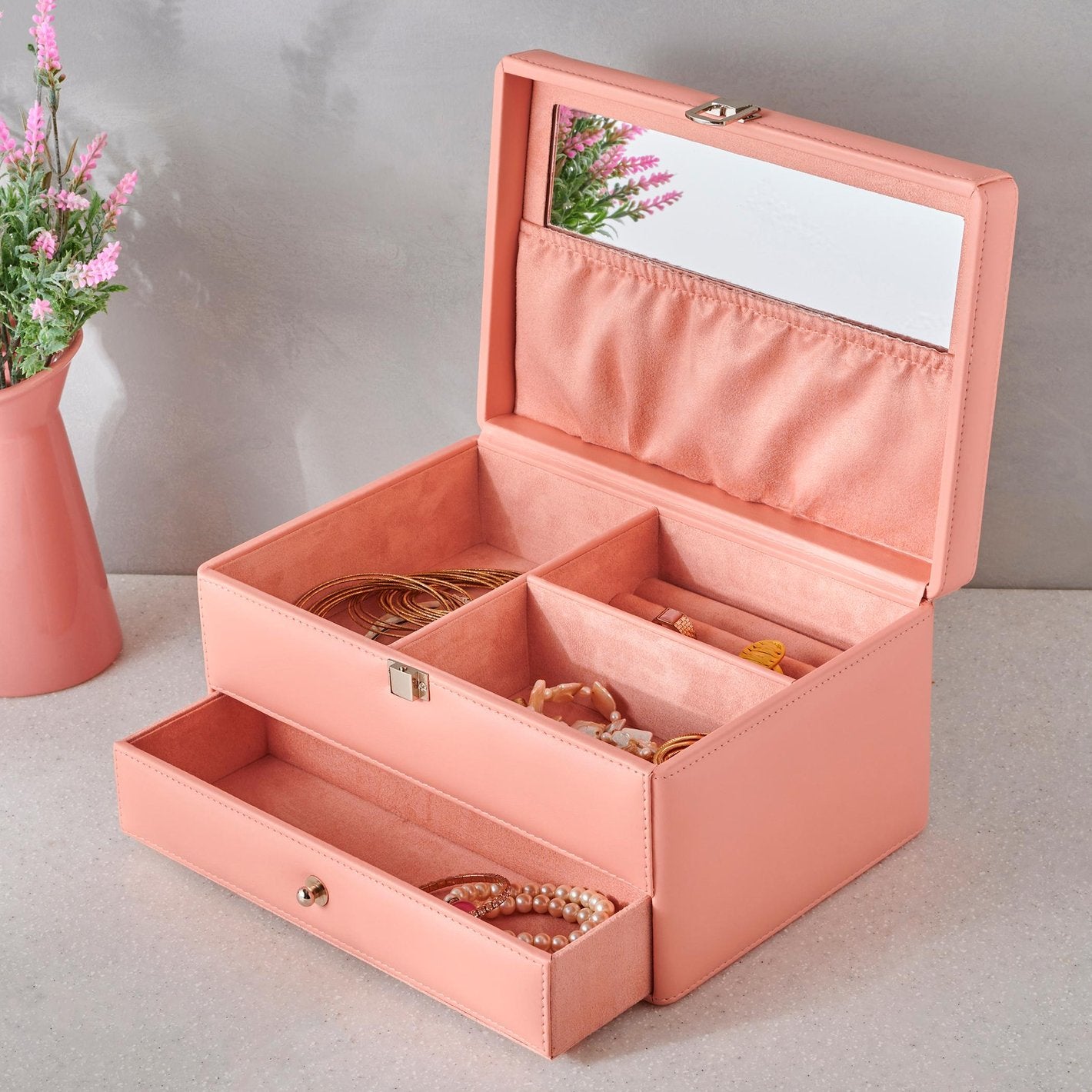 Leather Jewellery Box