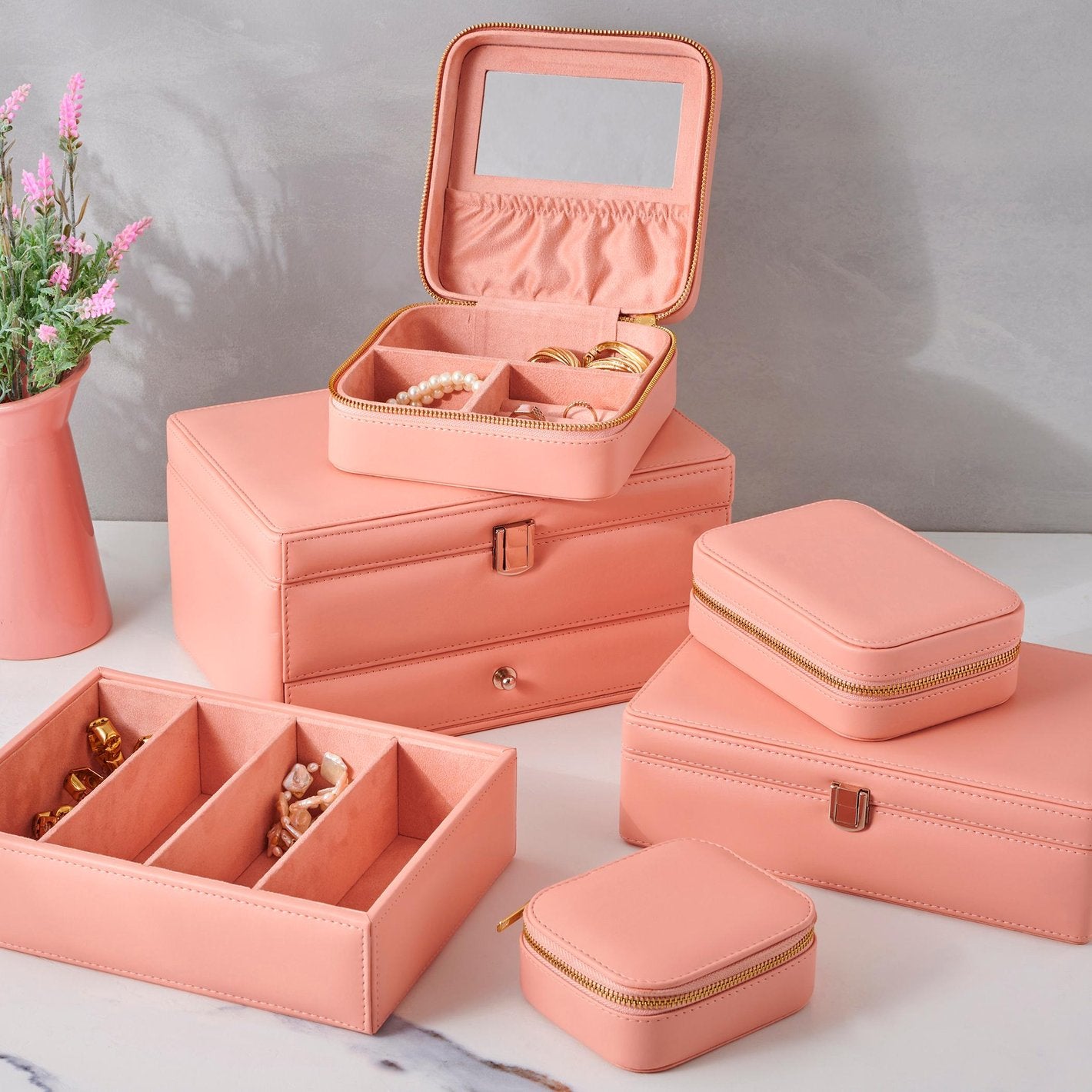 Leather Jewellery Box