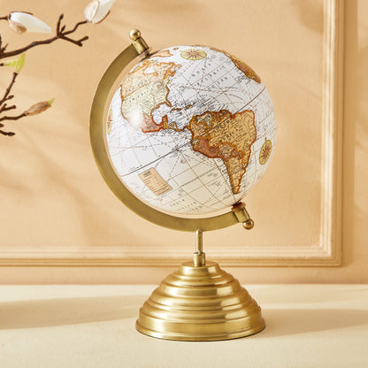 Metal Globe Table Accent