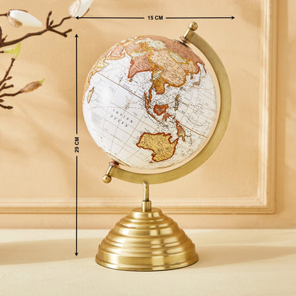 Metal Globe Table Accent