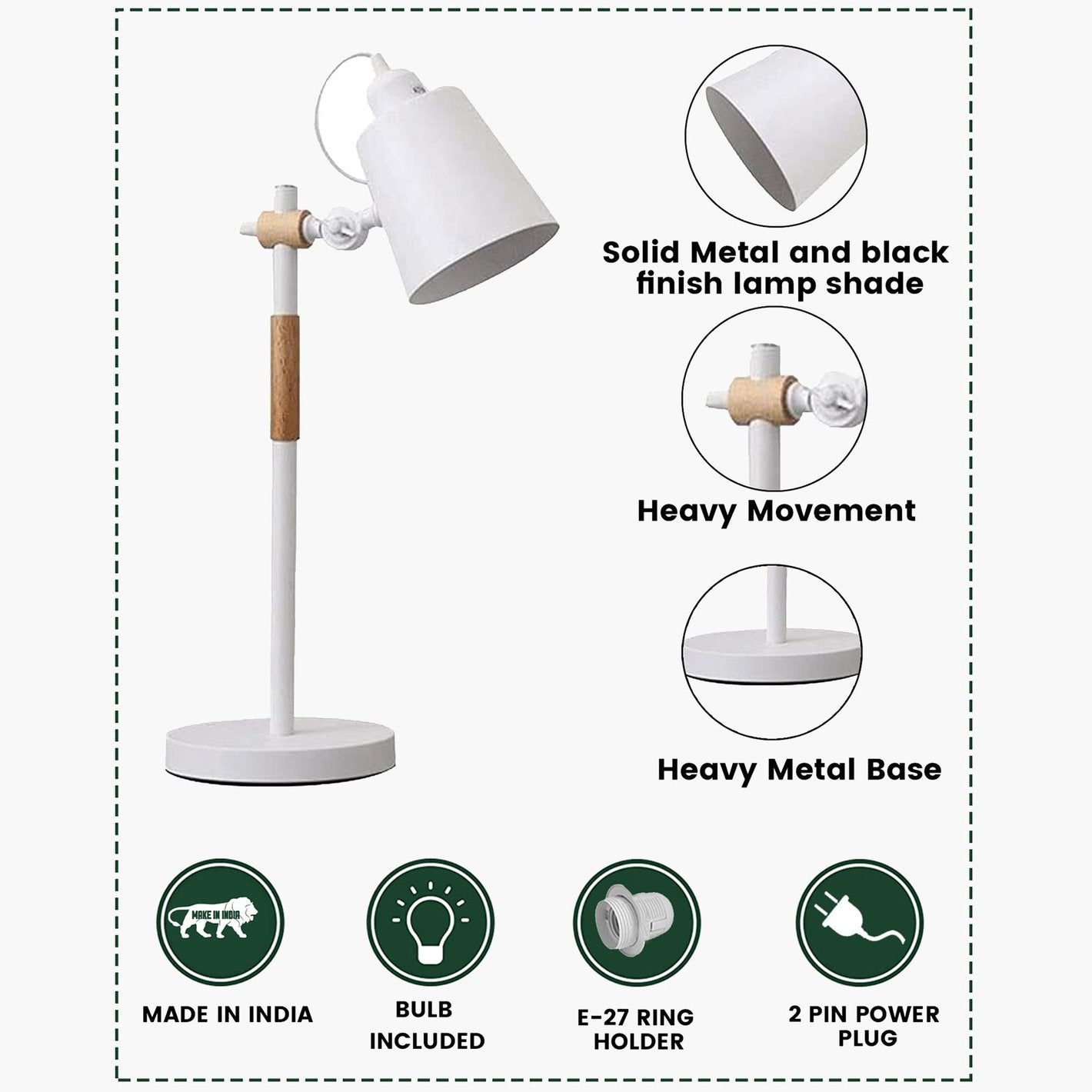 Metal Table Lamp