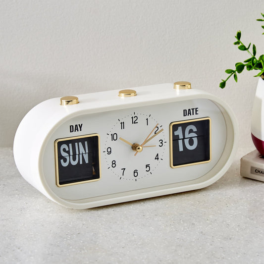 Table Clock with Day and Date