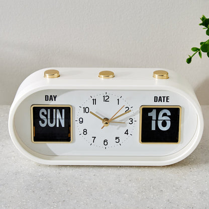 Table Clock with Day and Date