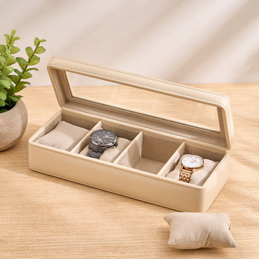 Wooden Compartment Watch Box