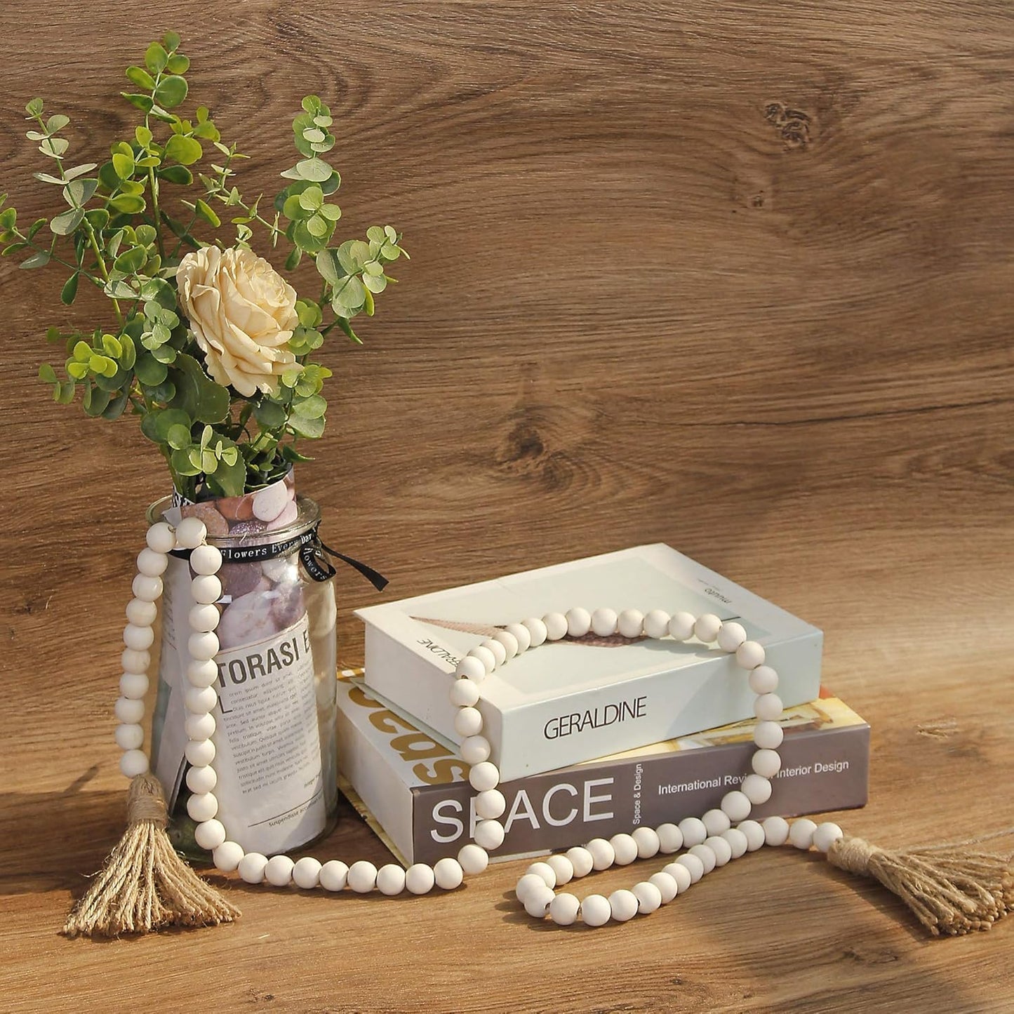 Wood Bead Garland