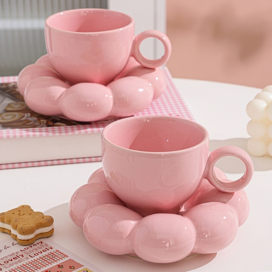 Pink Sunflower Cup