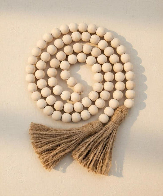 Wood Bead Garland
